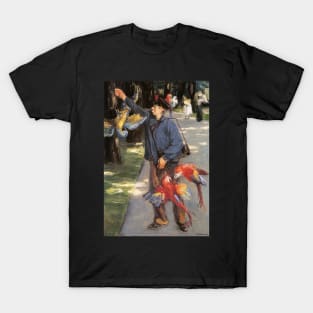 parrot caretaker in artis 1902 - Max Liebermann T-Shirt